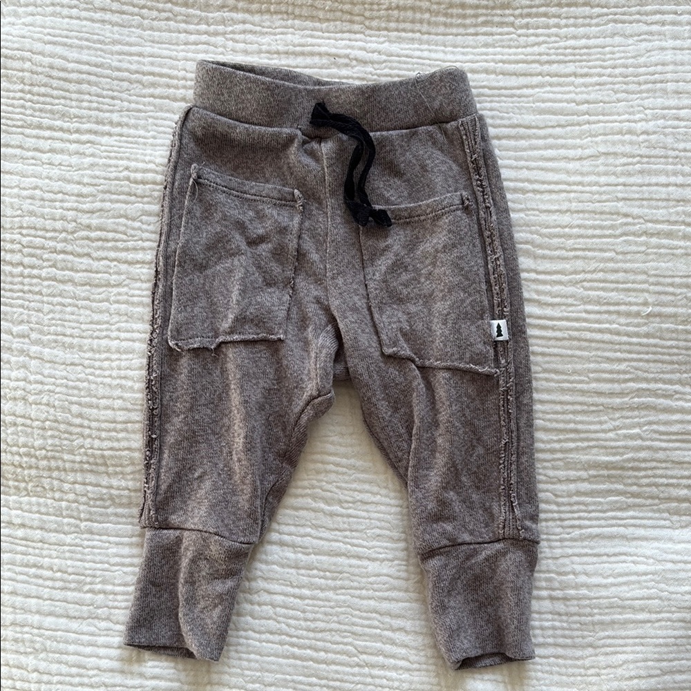 Cozy Gray Kids Jogger Pants
